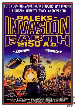 Poster for Daleks' Invasion Earth: 2150 A.D.